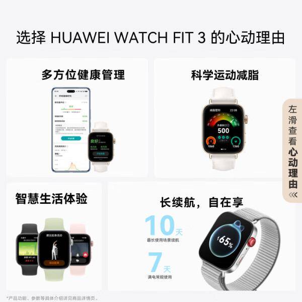 3：轻薄大屏运动减脂健康护航关注健康！MG电子模拟器华为WATCH FIT(图2)